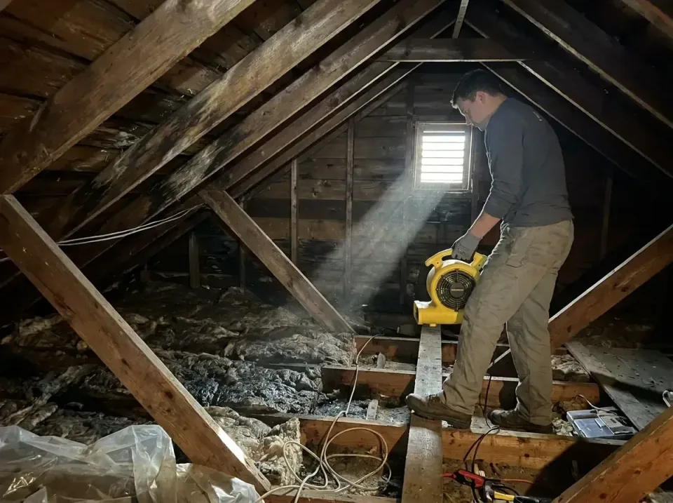 attic-water-damage-drying-proc-007 — frequently asked questions, Emergency Water Extraction & 24/7 Flood Response in Evansvi…